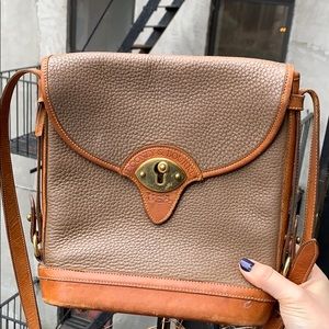vintage Dooney & Bourke Leather Bag